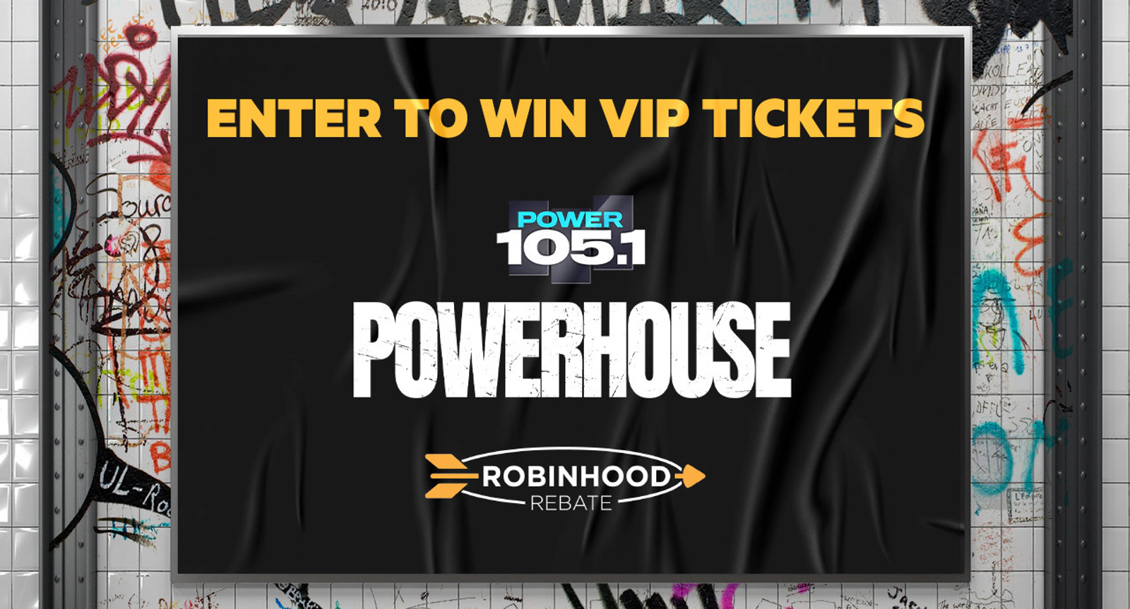 Enter To Win VIP Tickets To Powerhouse Courtesy Of Robinhood Rebates
