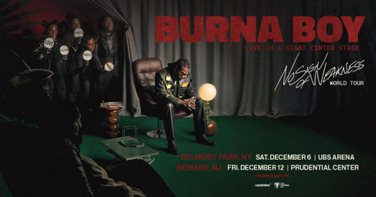 Win Tickets To See Burna Boy!