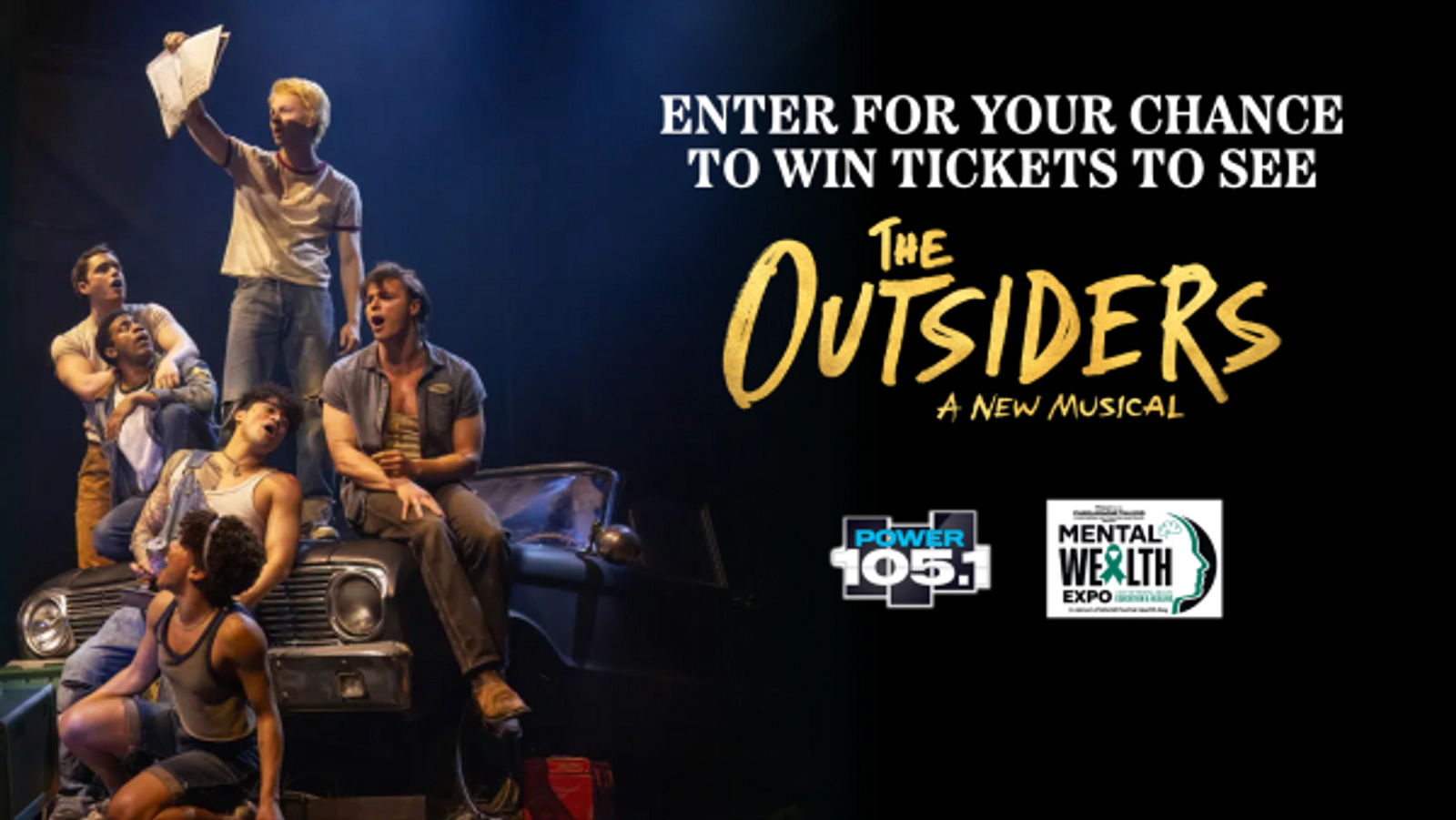 Enter to win 2 tickets to The Outsiders A New Musical On Broadway