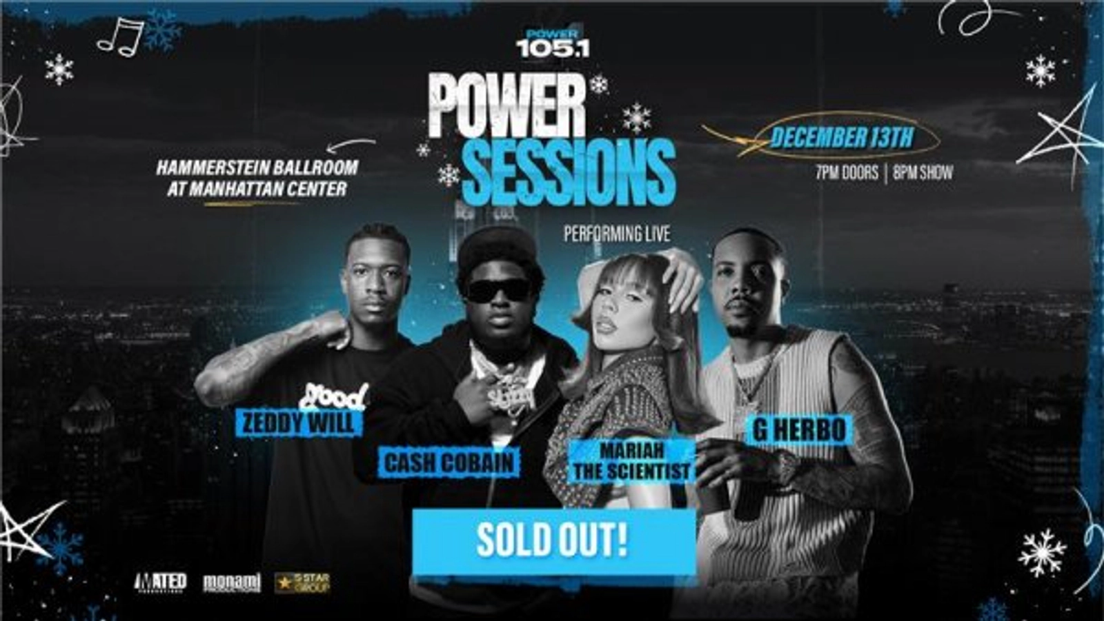 ENTER TO WIN TICKETS TO POWER SESSIONS!