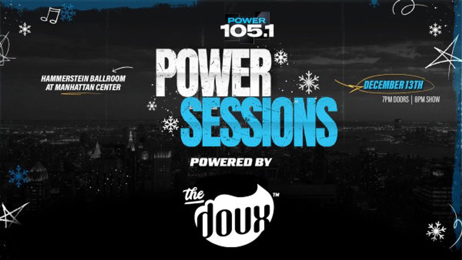 Win Tickets To Our SOLD-OUT Power Sessions 2025 From Our Friends At The Doux!