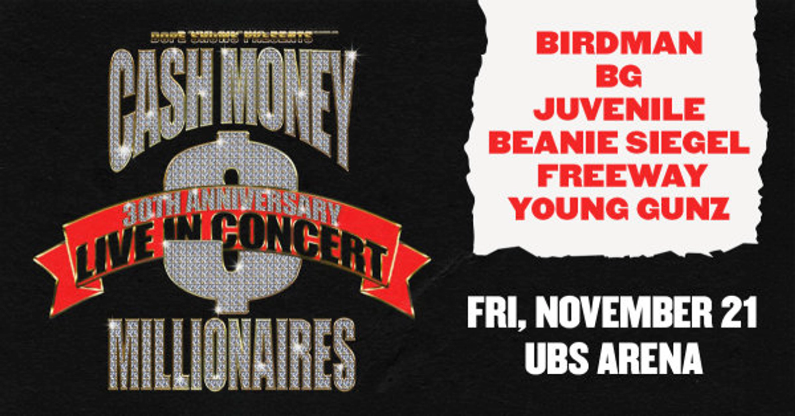 Win Tickets To Cash Money Millionaires!