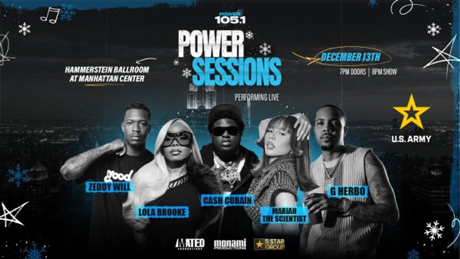 Win Tickets to our SOLD OUT Power Sessions 2025 Sweepstakes, courtesy of US Army!