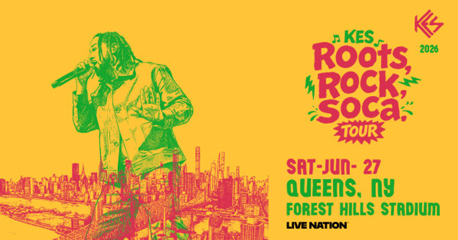 Win Tickets To See KES!