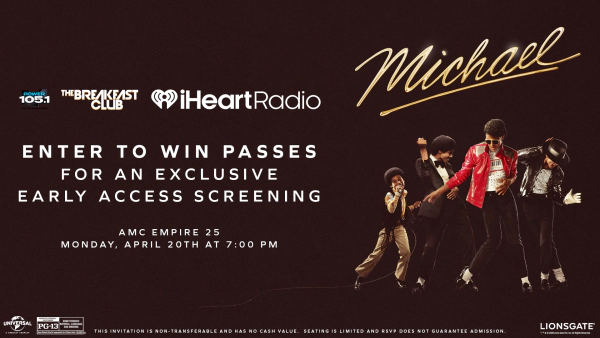 Win Passes To An Advanced Screening Of Michael!