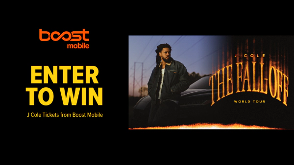 Win tickets to see J Cole 8/2 MSG thanks to Boost Mobile!