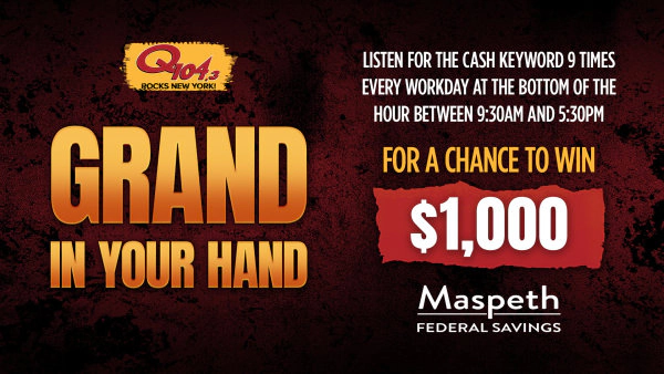 Listen To Win $1,000 And Put A Grand In Your Hand!