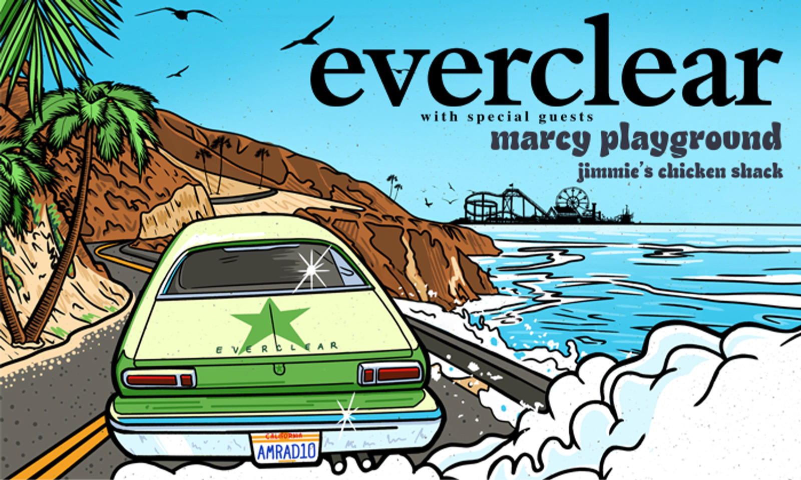 Enter For A Chance To Win A Pair Of Tickets To See Everclear! Q104.3