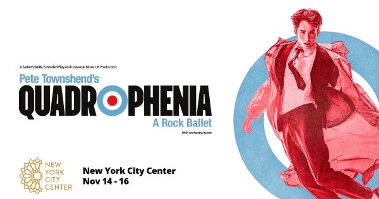 Win Tickets To See Pete Townshend’s Quadrophenia: A Rock Ballet at New York City Center!