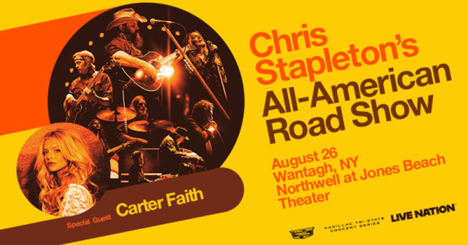 Enter For A Chance To Win A Pair Of Tickets To Chris Stapleton!