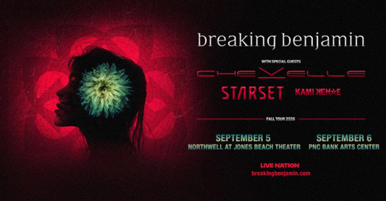 Win Tickets To See Breaking Benjamin!