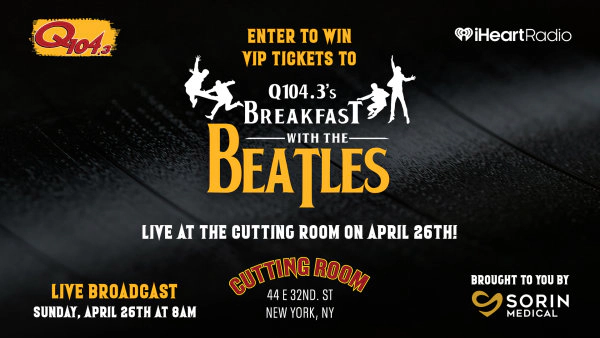 Win VIP Passes To Breakfast With The Beatles!