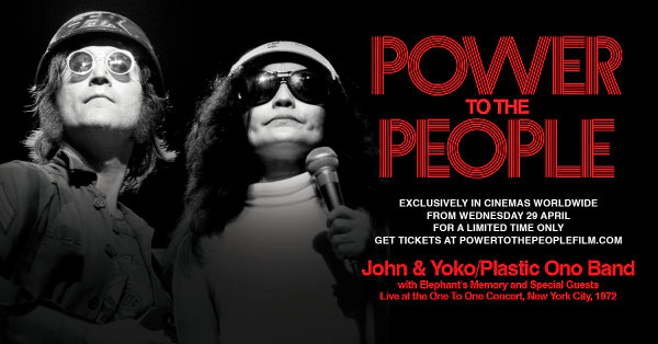 Win Passes To See Power To The People: John & Yoko Live in NYC In Theaters!