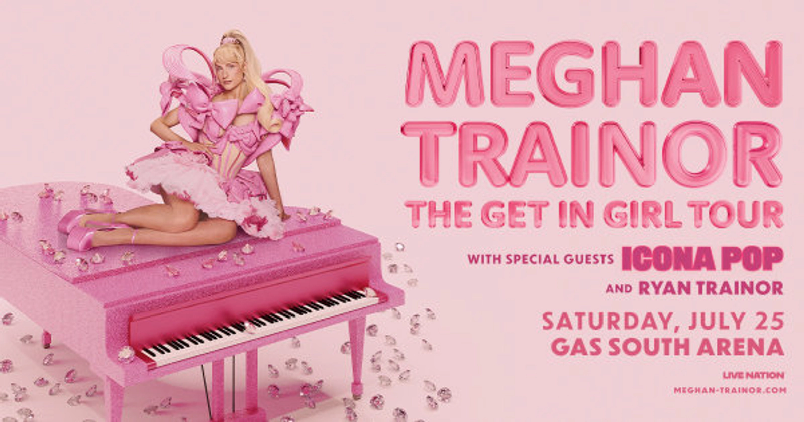 Win tickets to Meghan Trainor at Gas South Arena!