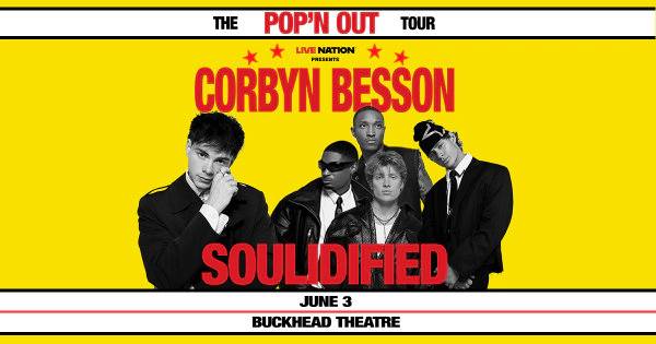 Win tickets to Corbyn Besson at Buckhead Theatre!