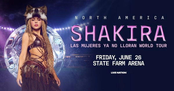 Win tickets to Shakira at State Farm Arena!