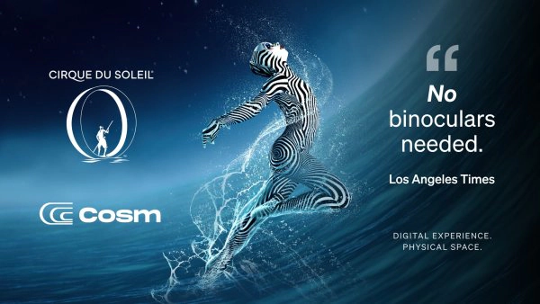 Win tickets to "O" by Cirque du Soleil at Cosm!