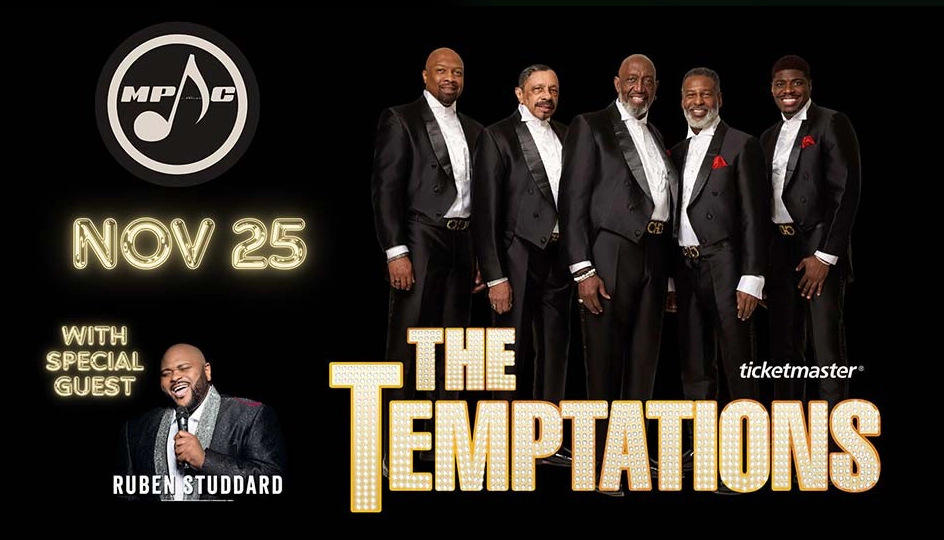 Tickets To The Temptations & Ruben Studdard November 25th!