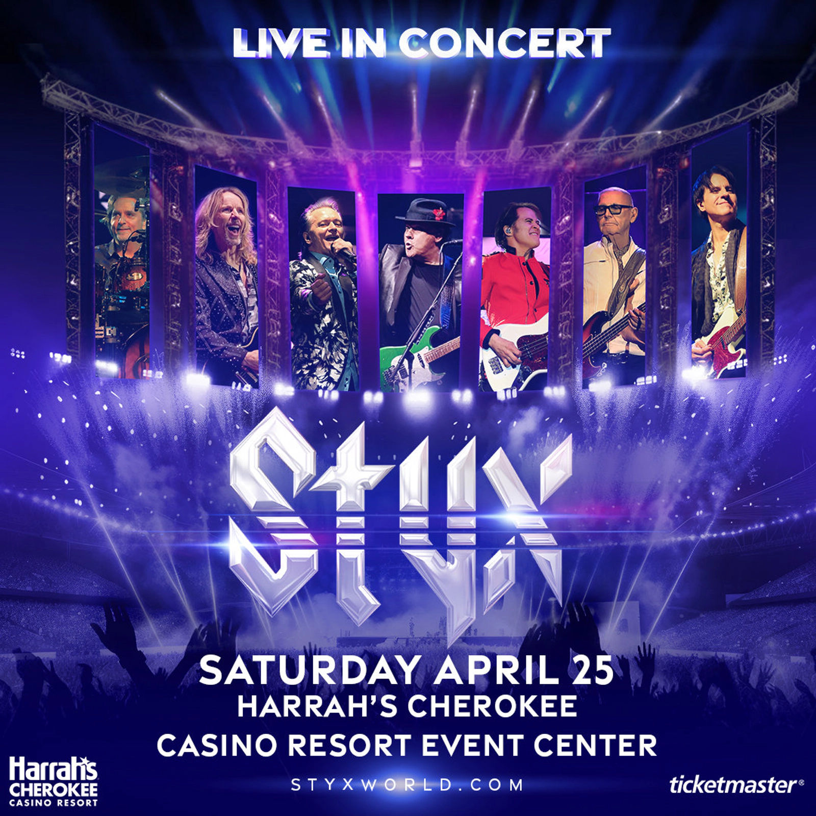 Win Tickets To See STYX in Cherokee!