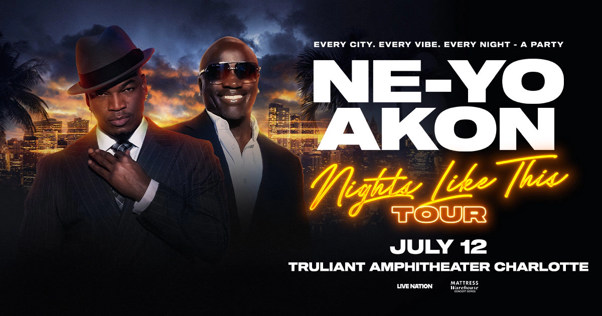 Win Tickets to NE-YO & AKON At The Truliant Amphitheater In Charlotte