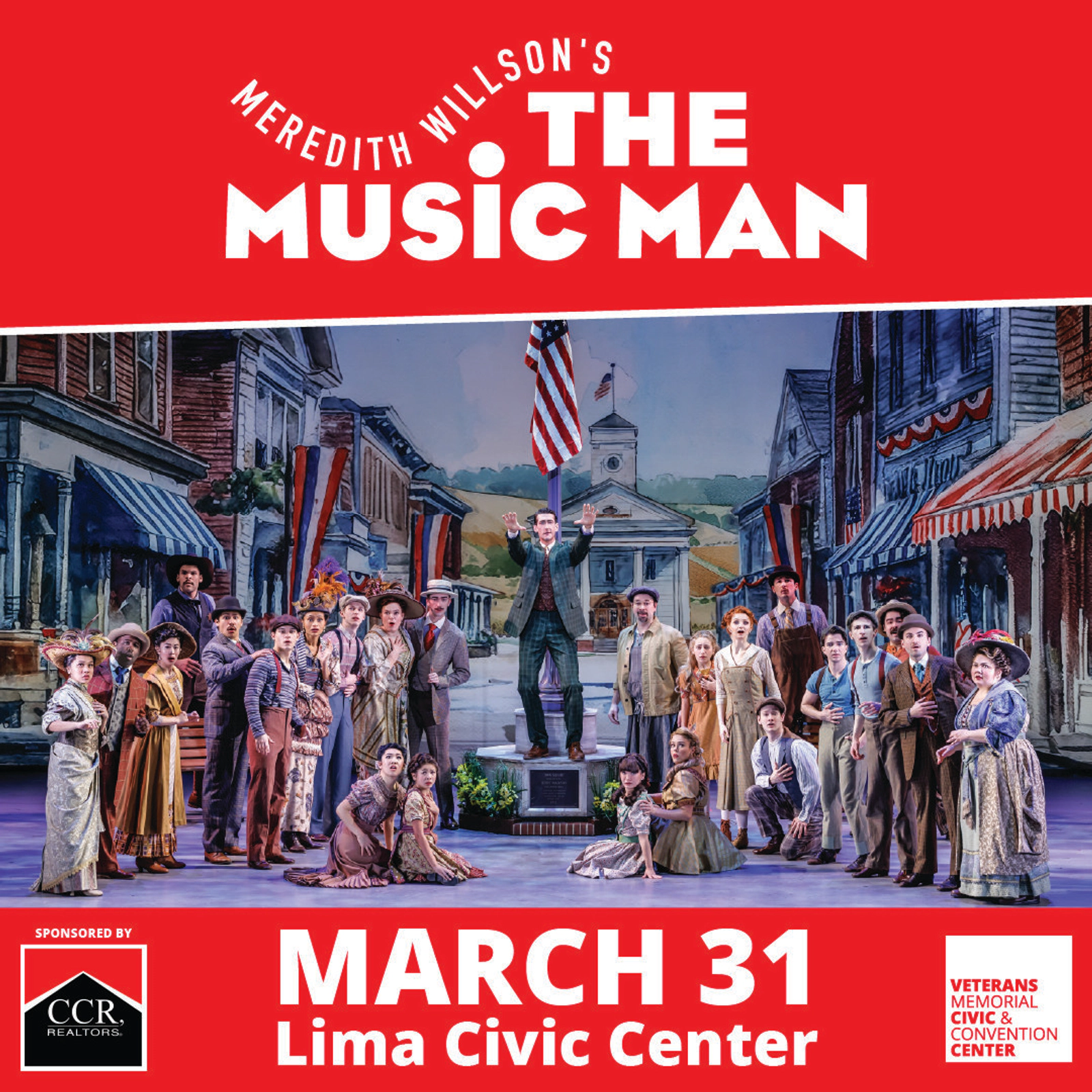 Win tickets to The Music Man at The Civic Center In Lima
