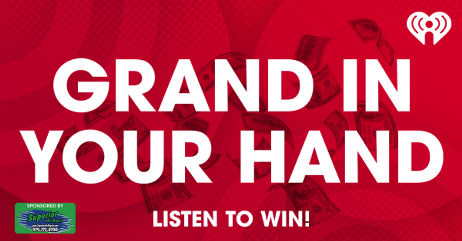 Listen to Win $1,000