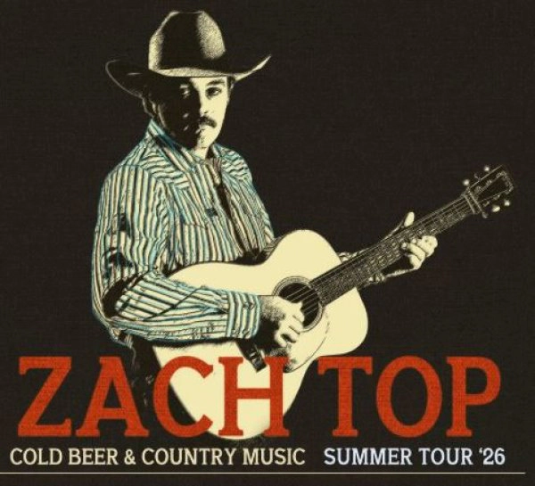 Win Tickets to see Zach Top at CMAC!