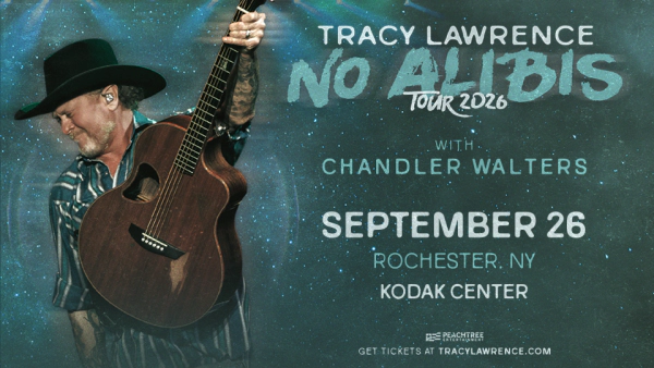 Win Tickets to see Tracy Lawrence at the Kodak Center!