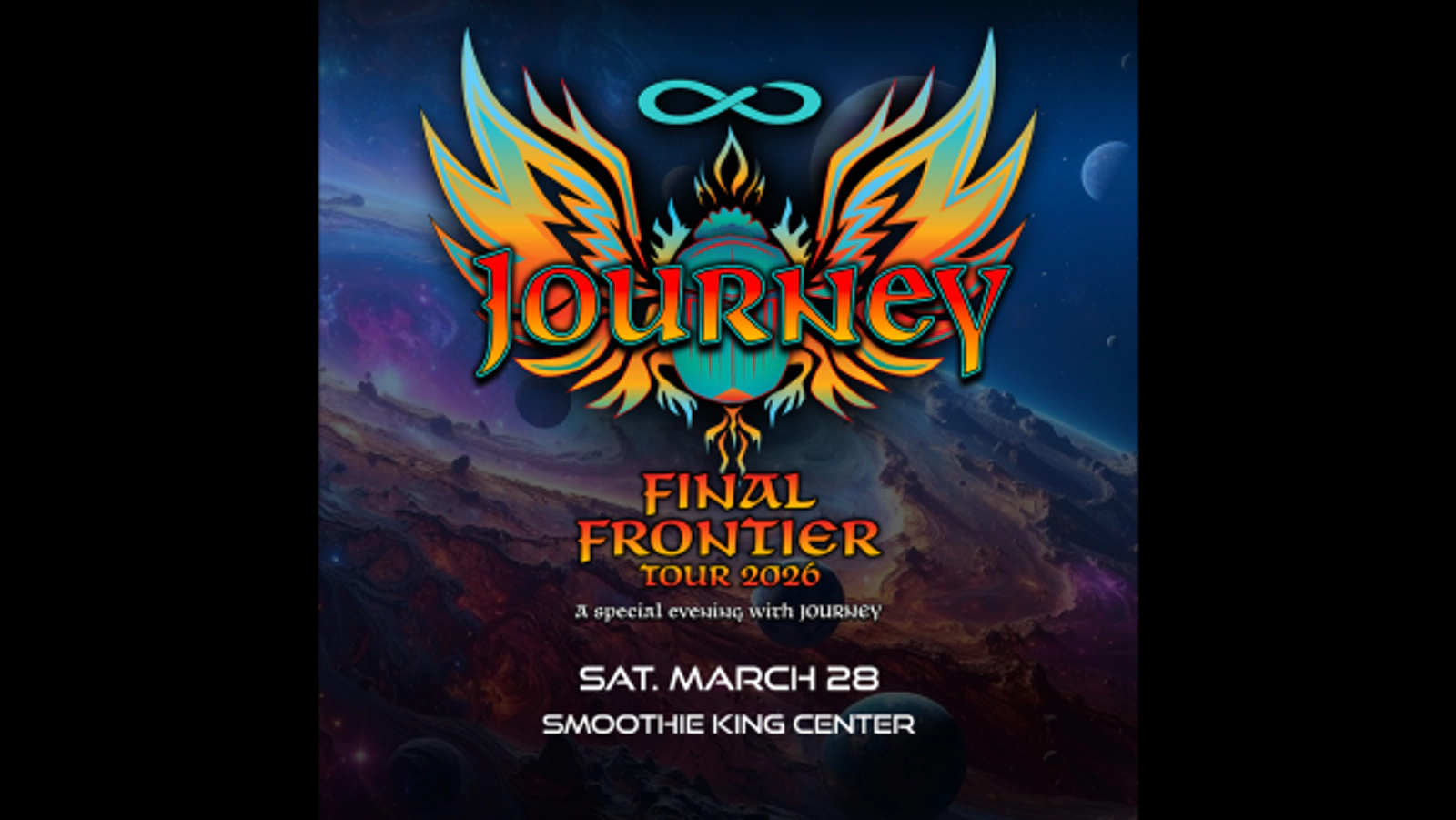 Win tickets to Journey at the Smoothie King Center in March 2026!