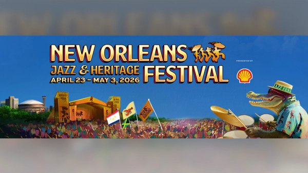 Win tickets to a day of your choice during Jazz Fest 2026 Weekend 1!