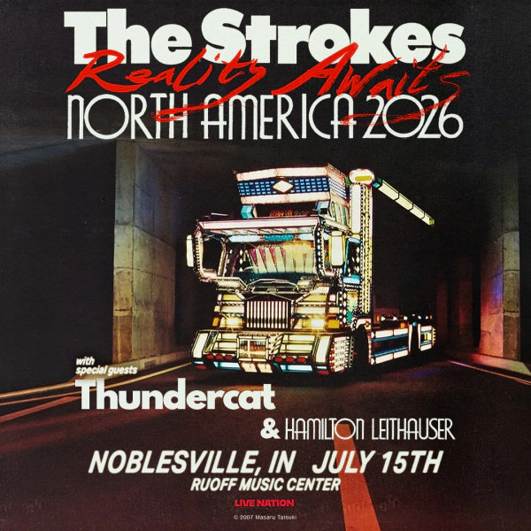The Strokes at Ruoff Music Center on July 15, 2026