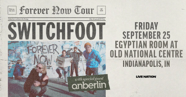 Switchfoot at Egyptian Room @ Old National Centre 9/25/26