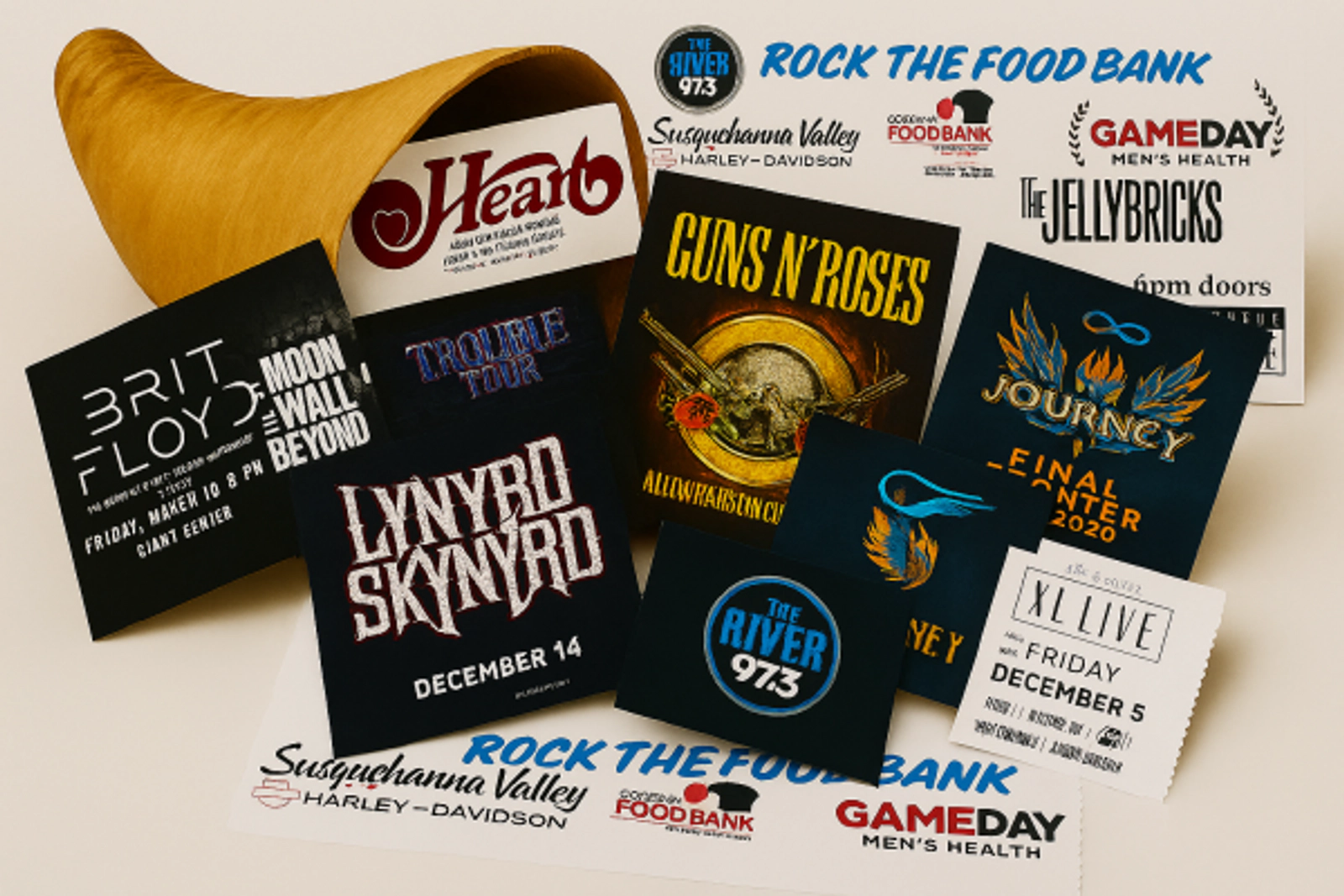 THE RIVER'S SECOND HELPING WEEKEND WITH A CORNUCOPIA OF TICKETS!