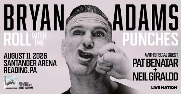 Register to Win Bryan Adams Tickets!