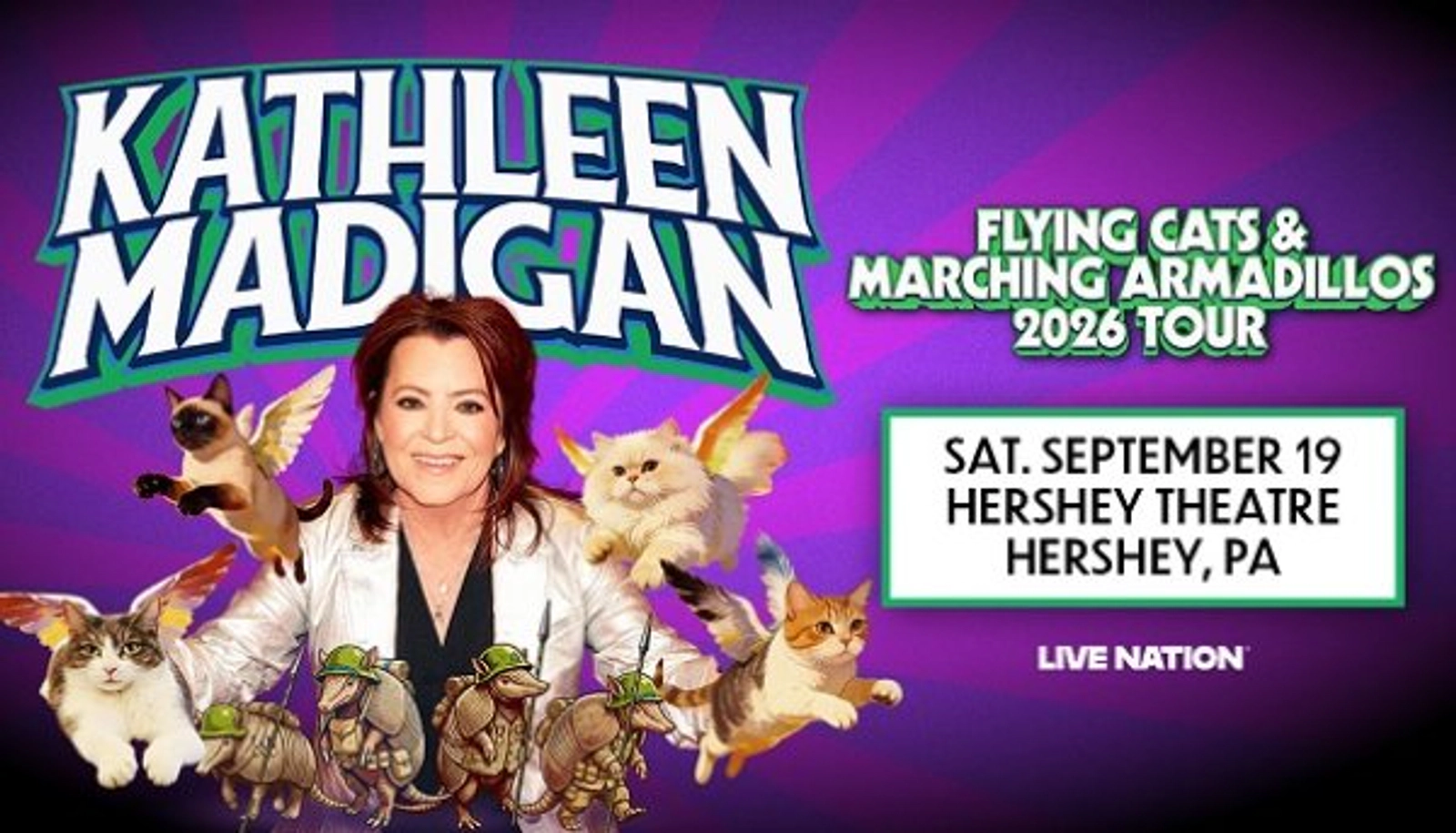 Register to win Kathleen Madigan Tickets!