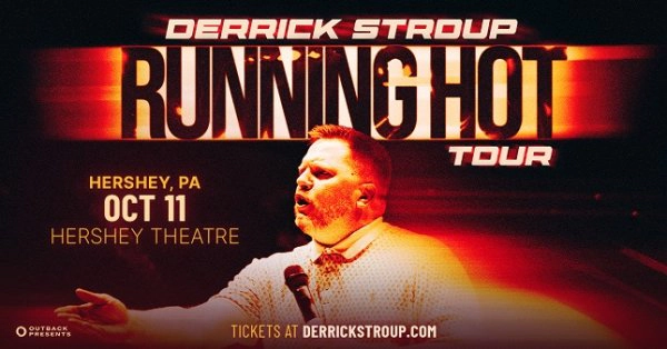 Register to win  Derrick Stroup tickets for Hershey Theatre!