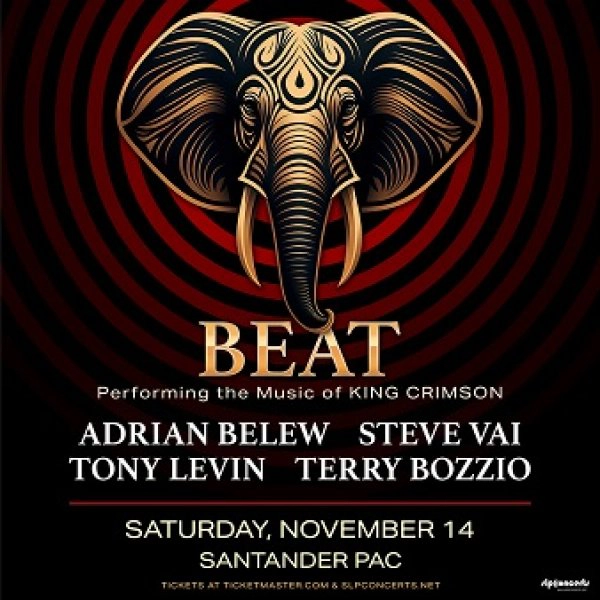 Register to win tickets to BEAT: Belew/Vai/Levin/Bozzio Performing the Music of KING CRIMSON!