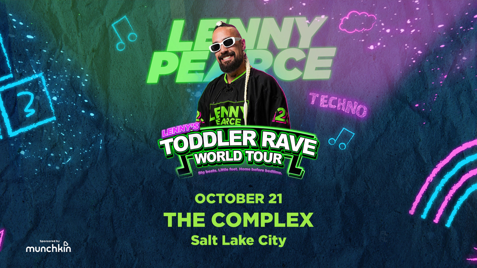 Win A Pair Of Tickets To The Lenny Pearce Toddler Rave On October 21st!