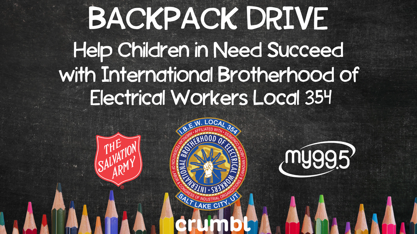 Help Us Make A Difference - One Backpack At A Time