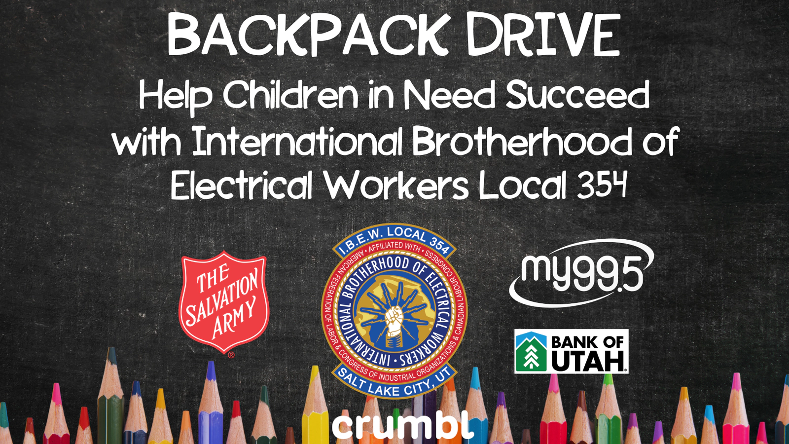 Help Us Make A Difference - One Backpack At A Time