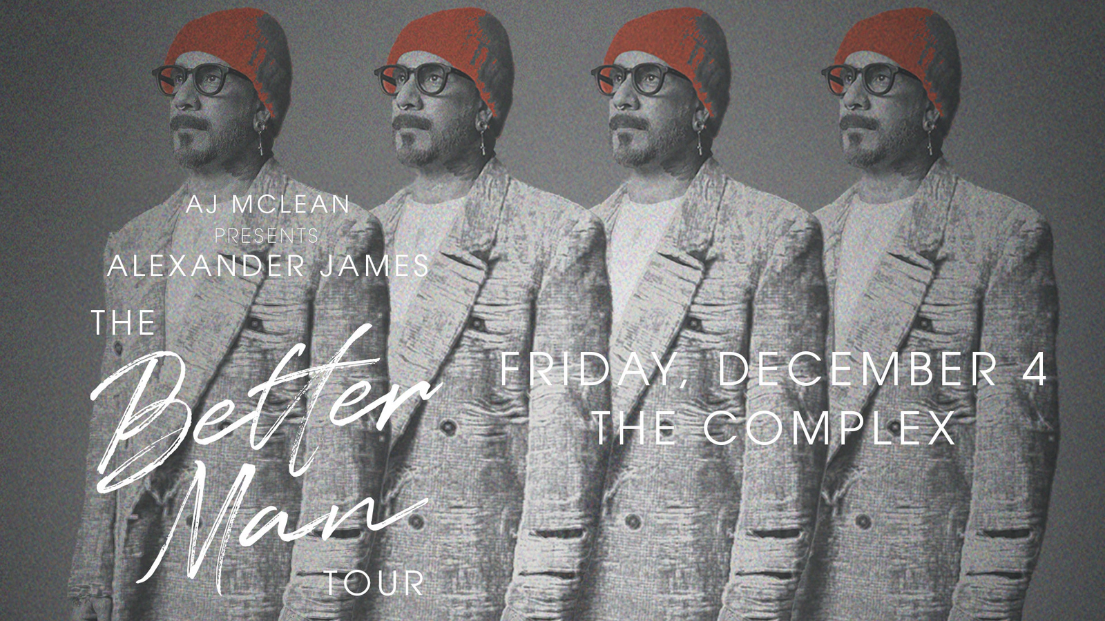Win Tickets To AJ McLean On December 4th!