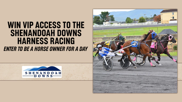 Win VIP Access to the Shenandoah Downs Harness Racing