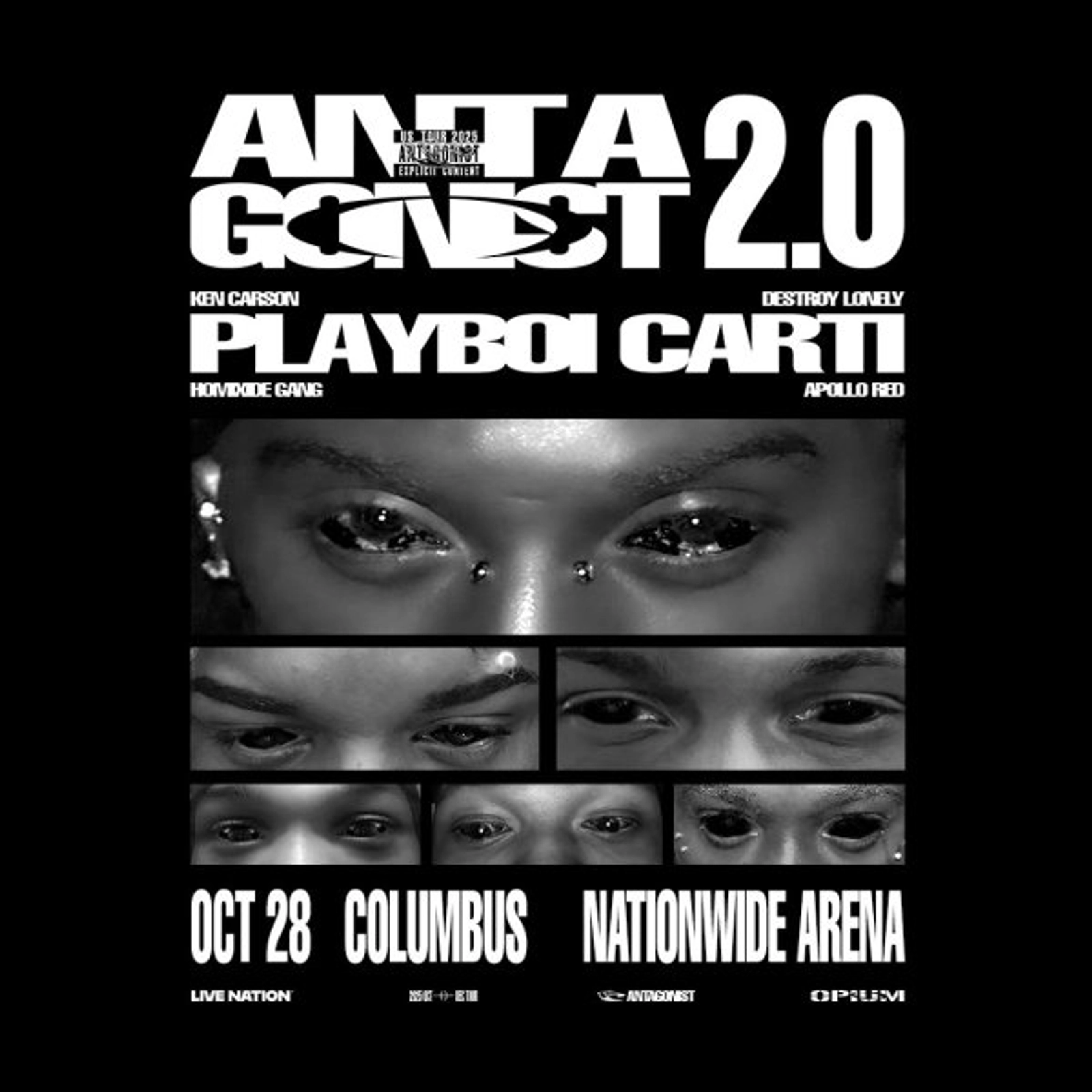 Win tickets to see Playboi Carti at Nationwide Arena!