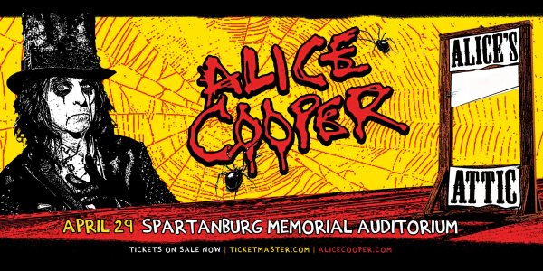 Enter to Win Tickets to see Alice Cooper LIVE!