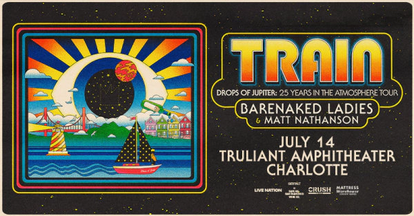 Win tickets to Train in Charlotte!