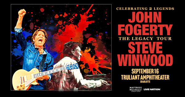 Win Tickets to John Fogerty at Truliant Amphitheater in Charlotte!