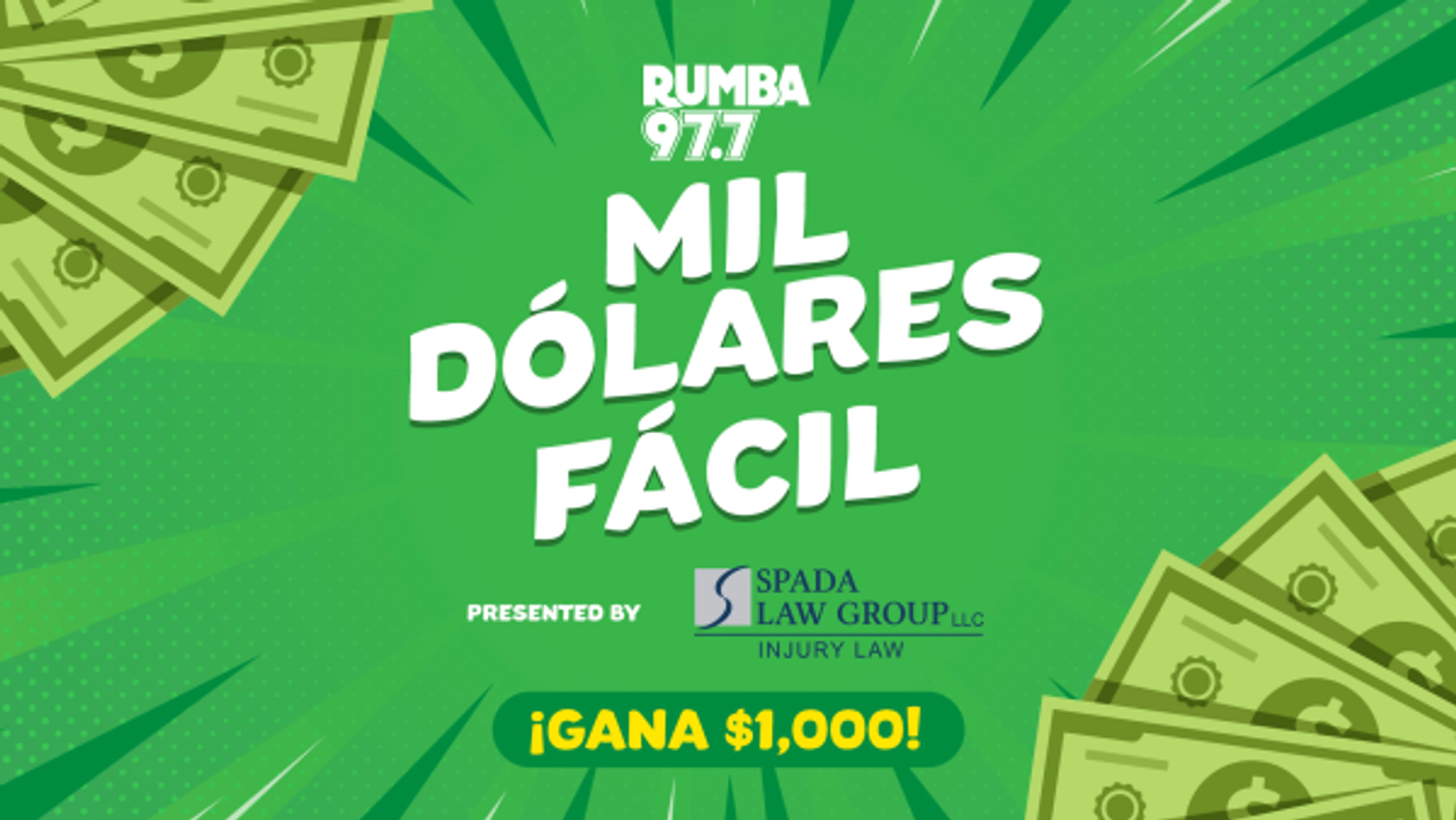 Mil Dólares Fácil ¡Gana $1,000!