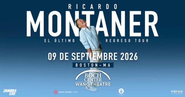 Ricardo Montaner en Boch Center Wang Theatre