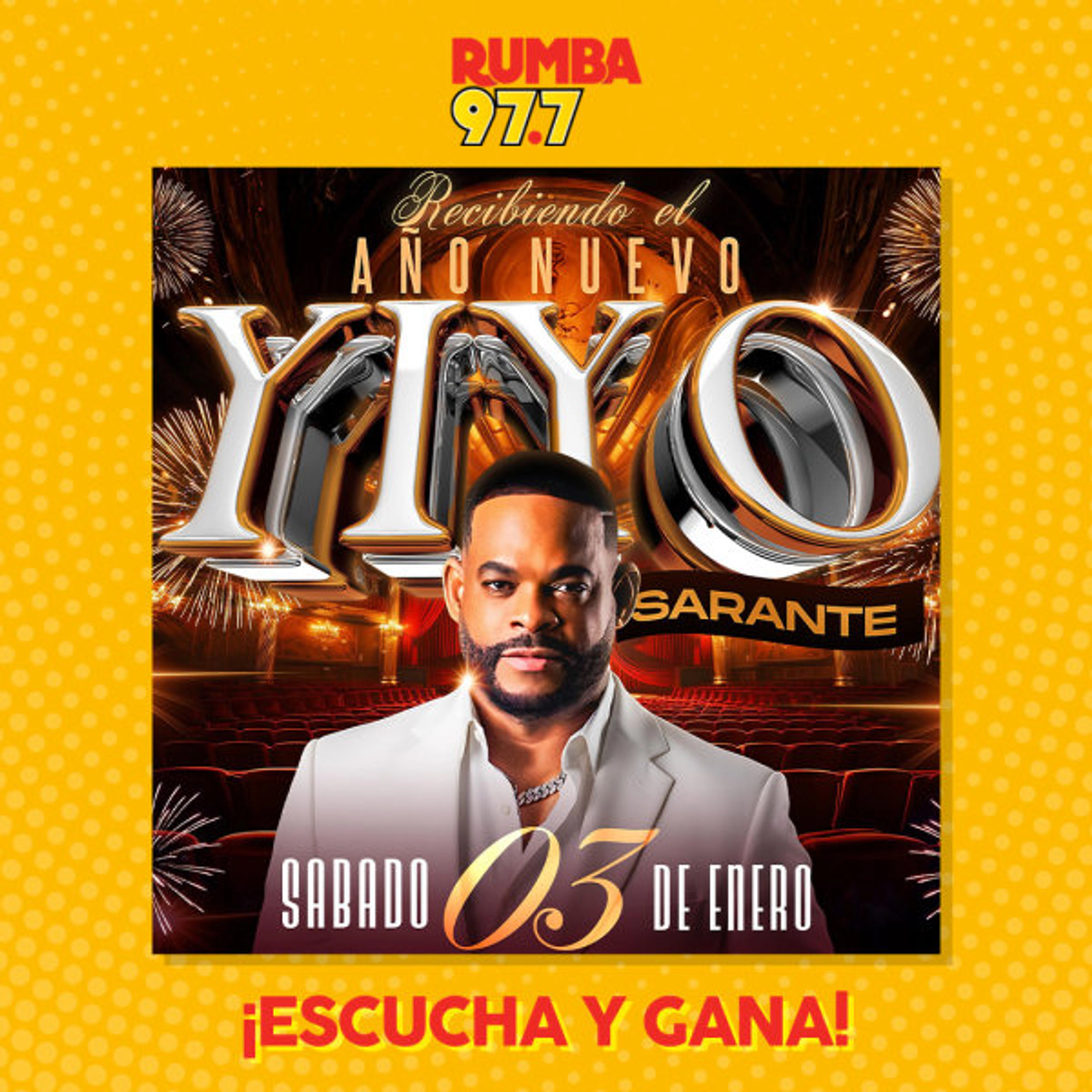 Yiyo Sarante en Lynn Auditorium