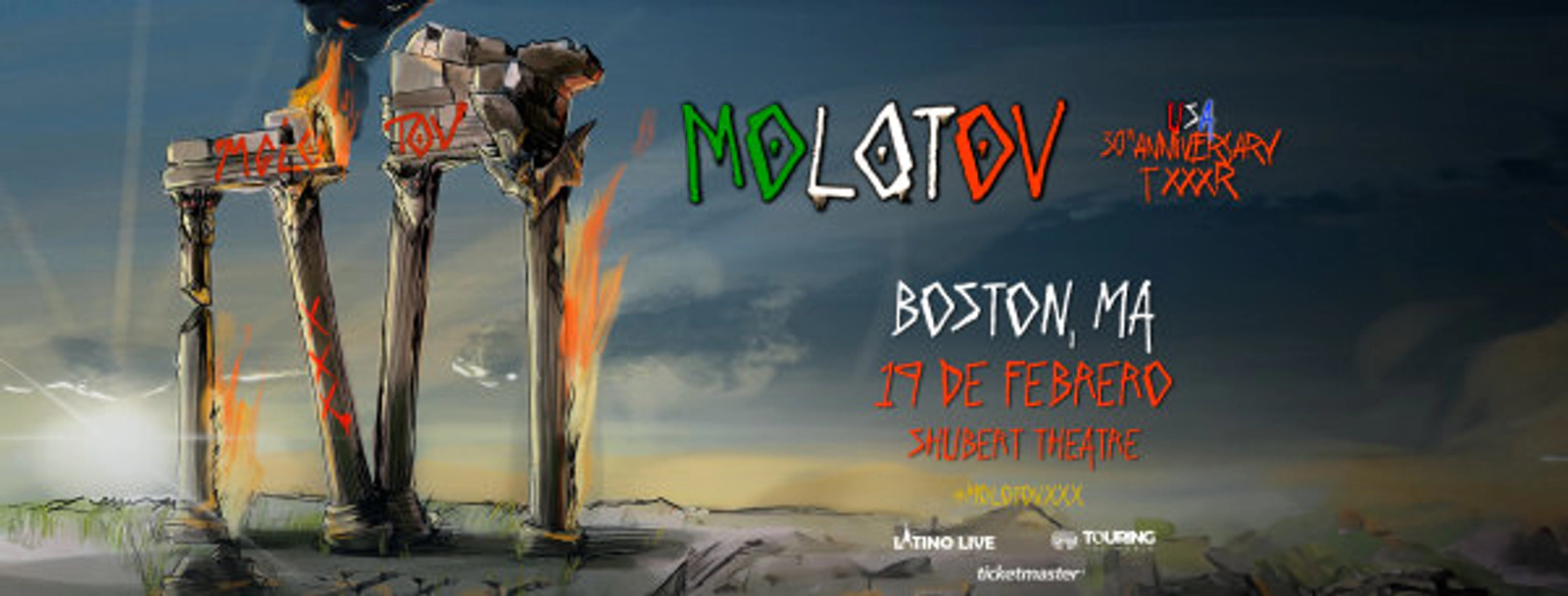 Molotov en Boch Center Shubert Theater